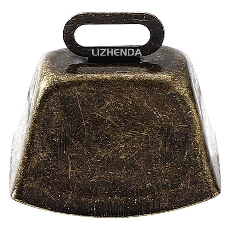 Металлический винтажный Корова колокольчик квадратная лошадь колокольчик овчарка оптом домашнее животное Анти-потерянный DIY колокольчик кулон