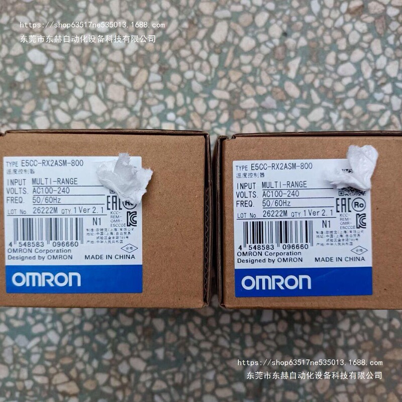 Omron E5CC-RX2ASM-800 thermostat brand-new original genuine in-kind price negotiation before shooting