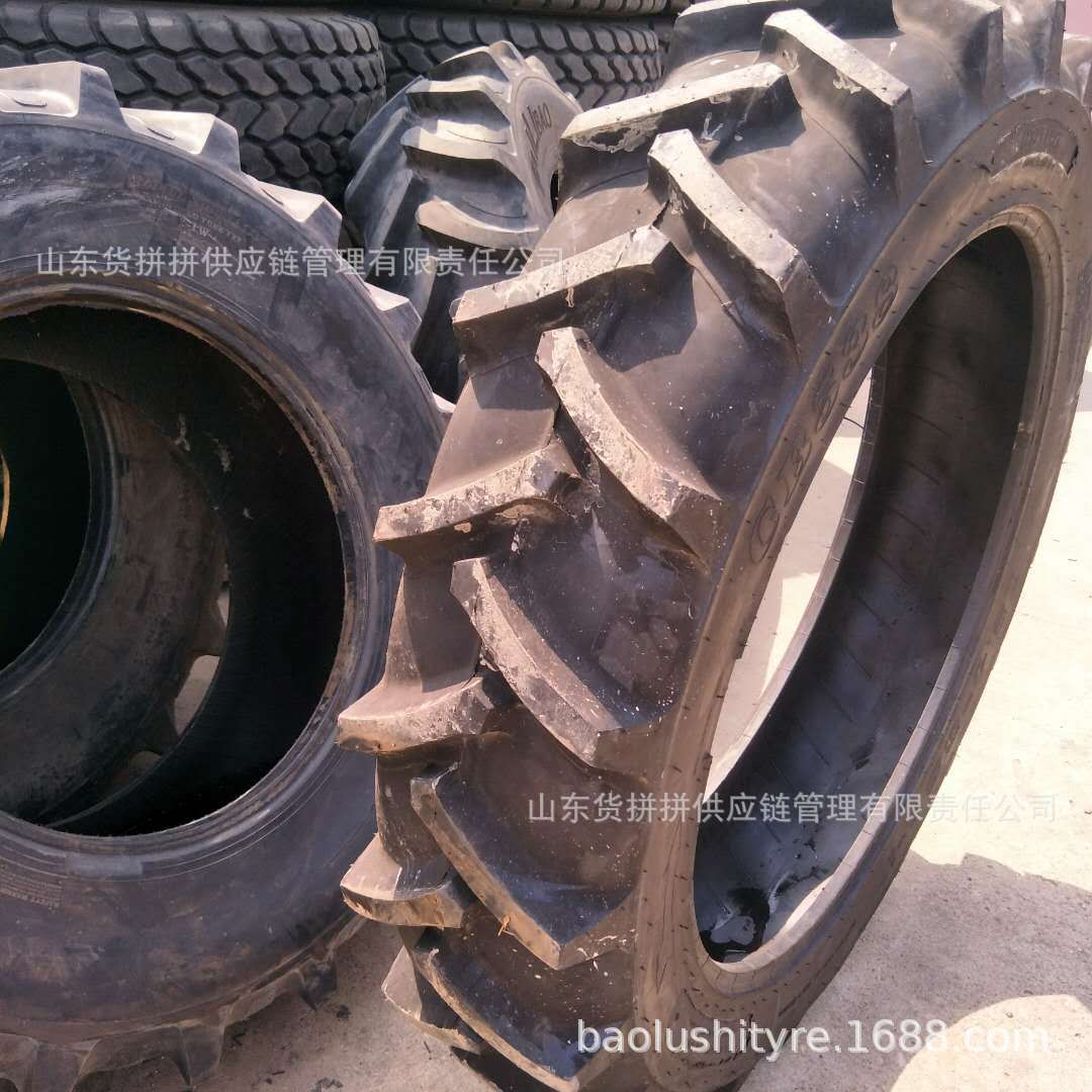 12.4-38  中耕机 打药机轮胎 人字花纹