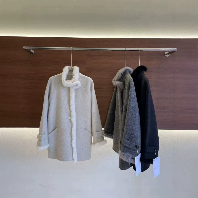 2026 New Double-Sided Wool Coat, Mid-Length Wool Jacket, Korean Style Fashion Coat, Sheepskin Coat for Women 2026 New Double-Sided Wool Coat, Mid-Length Wool Jacket, Korean Style Fashion Coat, Sheepskin Coat for Women