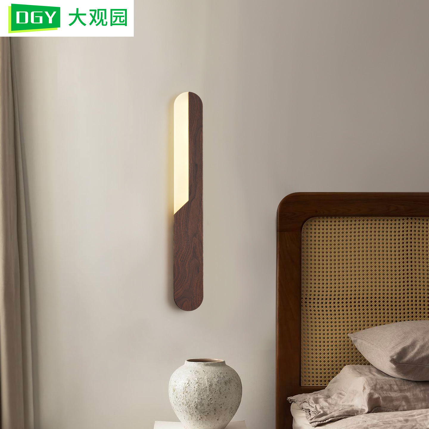 Lámpara de pared de dormitorio medieval una luz de cabezal de cama clásica retro minimalista lámpara decorativa pasillo de entrada lámpara de escalera 003L
