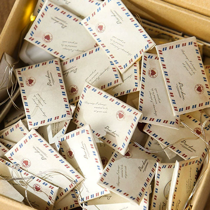 Мини-конверт для любовных записок, наклейки для пар, DIY, для мужчин и женщин, стикеры для признания в любви, трансграничные