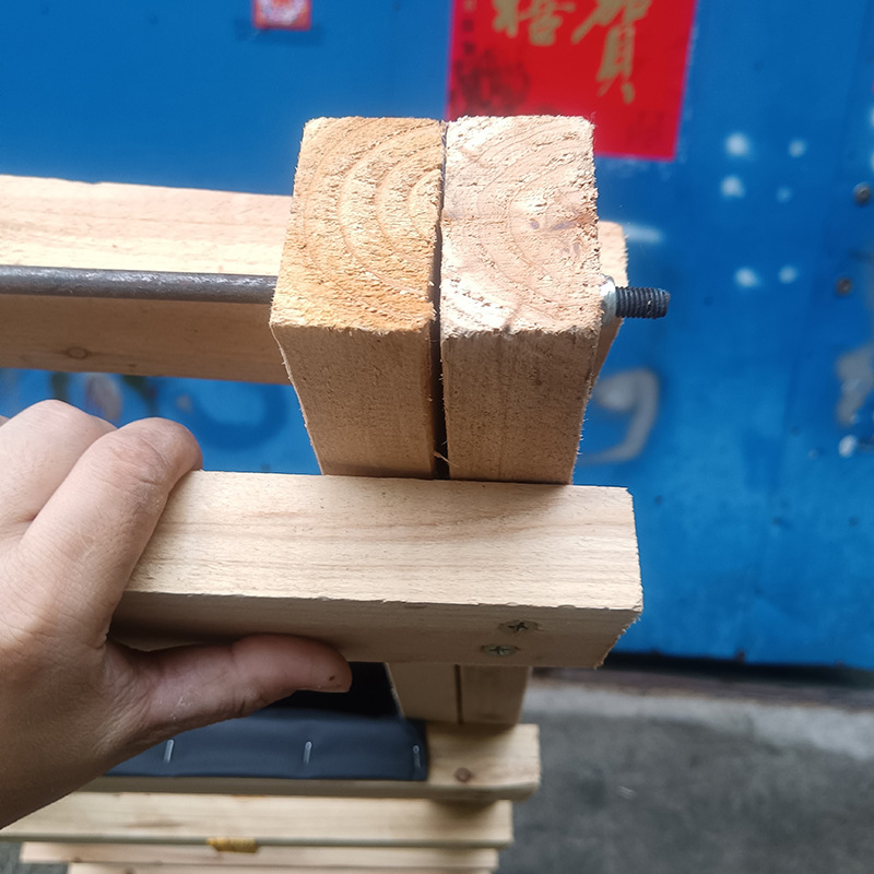 建設現場で歩くための無垢材のヘリンボーンはしご、家庭用フラット木製はしご、厚みのあるヘリンボーンはしご、エンジニアリング装飾と装飾のカスタマイズ|undefined