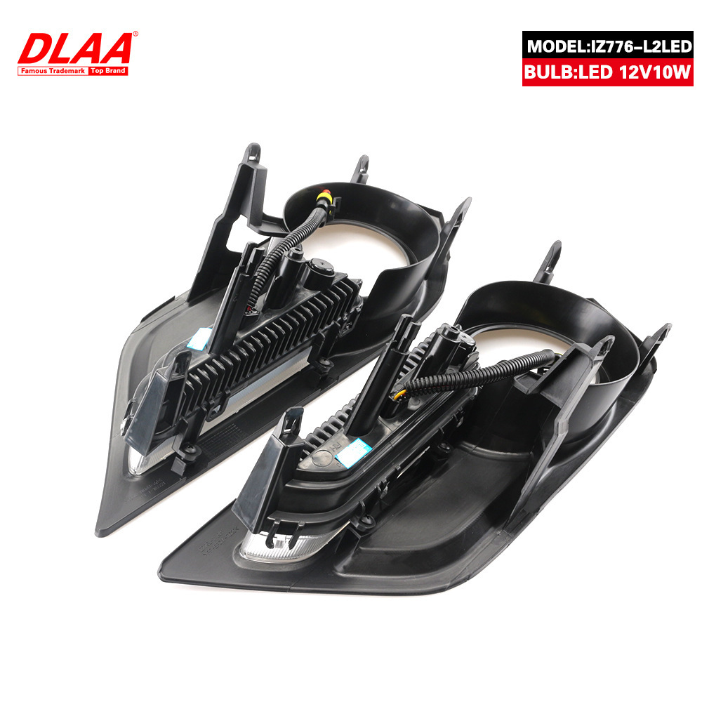 Aplicable a ISUZU MU-X 14 15 16 años Muang Ranger delantero LED conjunto de lámpara de niebla diaria luz de barra delantera