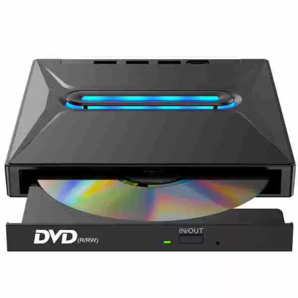 Кросс-бордер оптом USB/Type-C мобильный DVD-рекордер SD/TF карта пять в одном многофункциональный внешний оптический привод