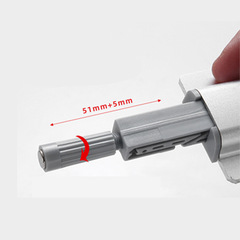 雙頭鋁殼反彈器 免拉手 衣櫥櫃櫃門反彈器 免拉手門板按壓式門碰