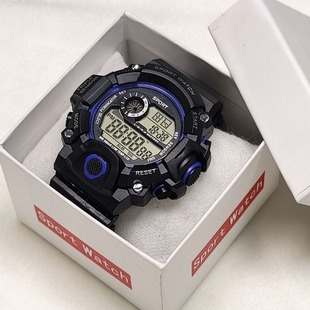 Student multi-function alarm sports electronic watch adult outdoor special forces drop-resistant waterproof luminous mechanical watch