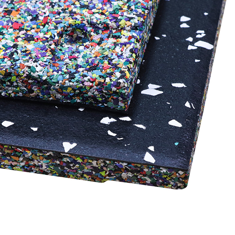 净味橡胶地垫健身房力量区减震防砸弹性地垫幼儿园绿色环保橡胶垫