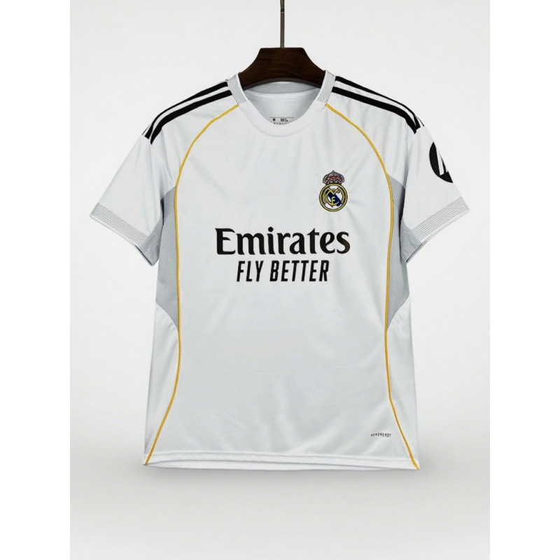 2526 Season Popular Football Uniform Real Madrid Jersey New Home and Away Special Edition Short-Sleeved T-Shirt Wholesale Printable Number