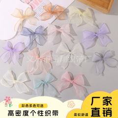 スポットフィッシュテール糸リボンリボンヘアピン手作り diy ヘアアクセサリー衣類靴帽子靴下リボンアクセサリー