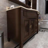 Новый китайский стиль ванная комната Комбинация общая сплошная посадка