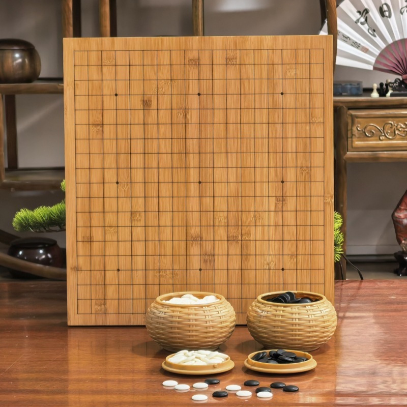 囲碁盤セット駒学生児童初学大人将棋二合一五子将棋正品学生益智|undefined