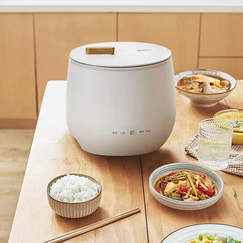 대외 무역 미니 밥솥 1.6L 기숙사 밥솥 주방 소형 가전 세라믹 라이너 다기능 대외 무역 도매