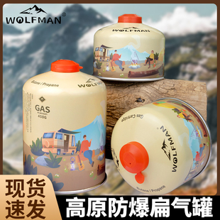 Alpine Gas Tank 450g Butane Gas Tank Outdoor Portable Camping Stove Windproof, Explosion-Proof and High Temperature Resistant Factory Direct Sale