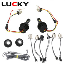 新款 LED转向日行灯T20 7440 双色日行灯S25 1156 转向灯led车灯