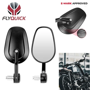 FLYQUICK Harley Motosiklet Sükan Arxa Güzgüsü