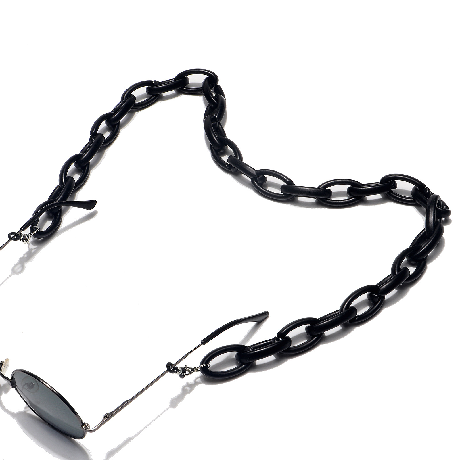 Simple Acrylic Multi-color Thick Glasses Chain Wholesale display picture 8