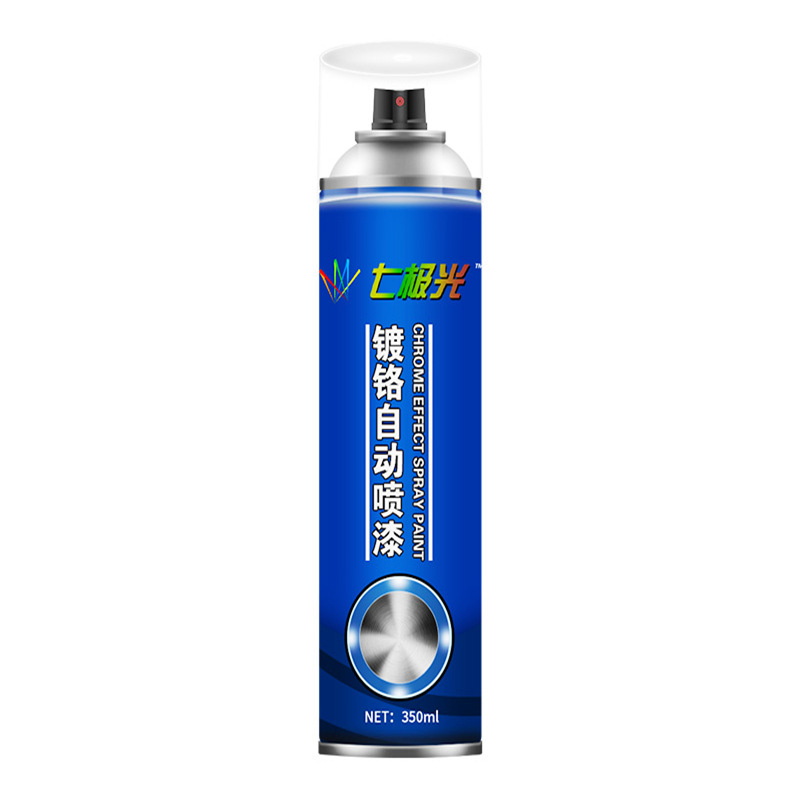 Water paint color steel tile paint chrome plating self-painting metal anti-rust paint electroplating silver powder high temperature paint black paint water-based