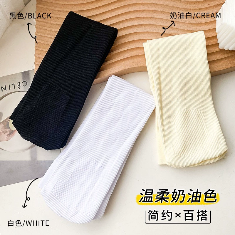 Summer thin socks, Japanese white high boots