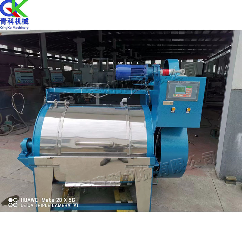 全自动橡胶件清洗机工业滤布清洁设备全封闭罩壳结构胶管清理机