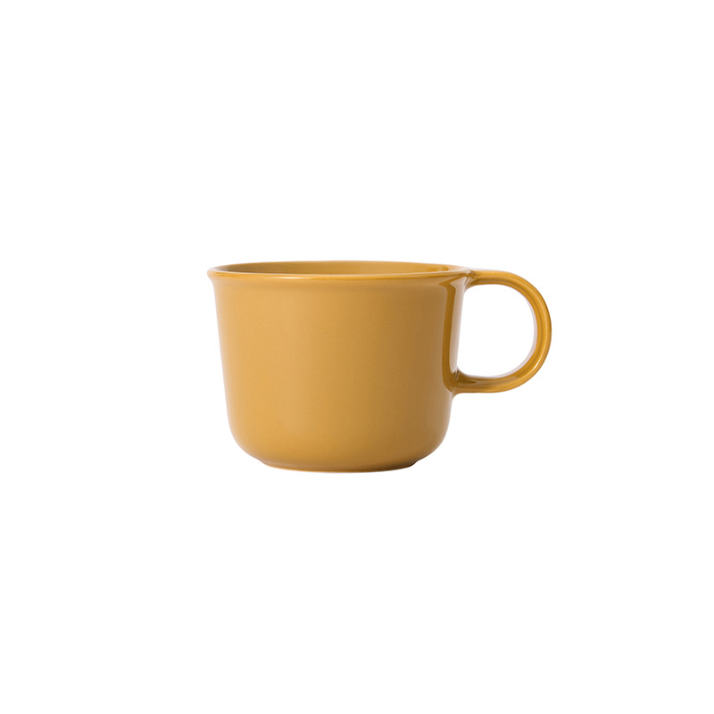 Koffiemok, aardewerk, watermok in Muji-stijl, drinkbeker voor bij het ontbijt, keramische mok_voghion.com