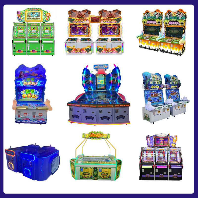 Arcade City Golden Castle Magician Devil City Coin Pusher Lottery Equipment Machine Lottery Machine Commercial Game Machine