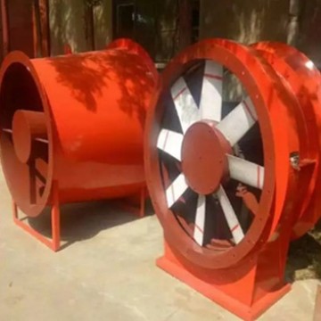 Ventilador de flujo axial local de minería con baja ruido y larga vida útil y alta eficiencia para ventilador local rotativo
