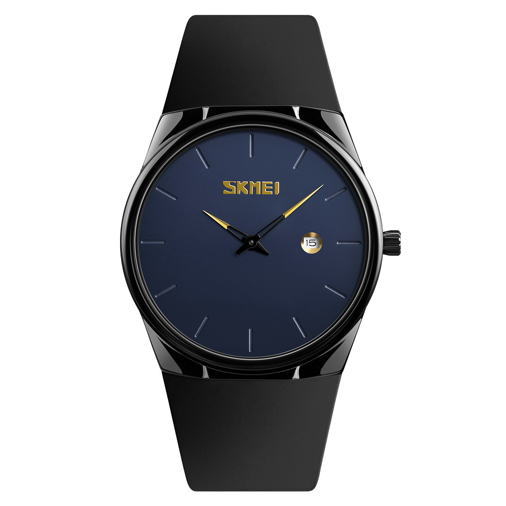 Momento de moda simple reloj de hombre de negocios 30 metros impermeable delgado transfronterizo venta caliente de dos agujas reloj de cuarzo