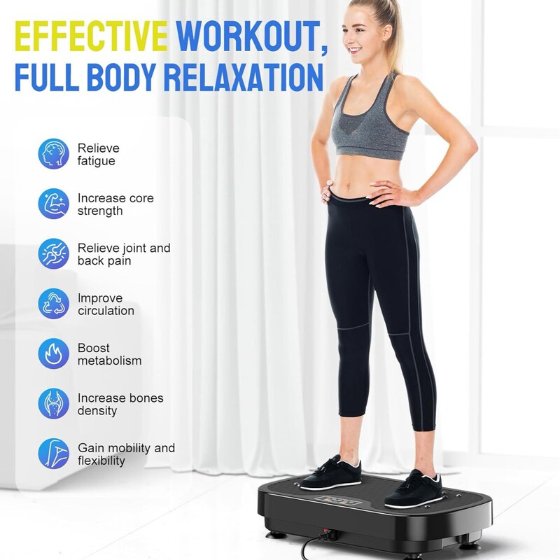 V16D Fat Burning Machine Full Body Mini Vibration Plate Machine for Home Use Standing Shake Body Shaping & Fat Removal V16D Fat Burning Machine Full Body Mini Vibration Plate Machine for Home Use Standing Shake Body Shaping & Fat Removal