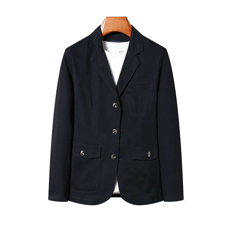 Men's autumn classic suit jacket, plus size