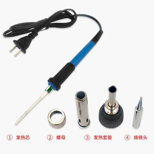 Constant temperature electric soldering iron household set temperature regulating electric chromium iron soldering pen soldering welding repair electric chromium iron tools wholesale