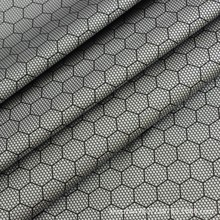 石墨烯锁温里布羽绒服黑金里料导电自发热升温里子布蓄热保暖抗菌