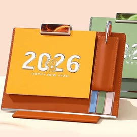 笔记本记事本;商务礼品套装;台历/日历