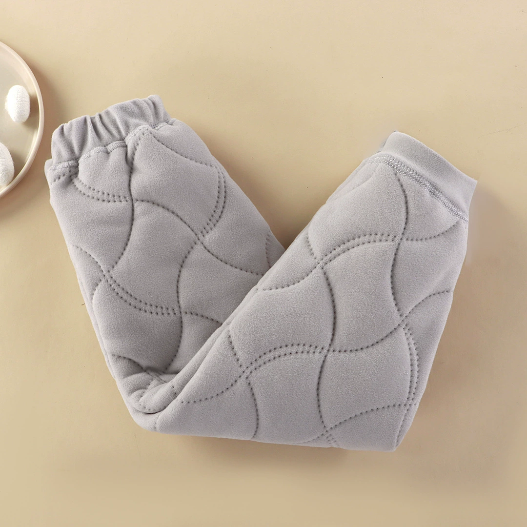 Детские теплые брюки плюс бархат осенью и зимой