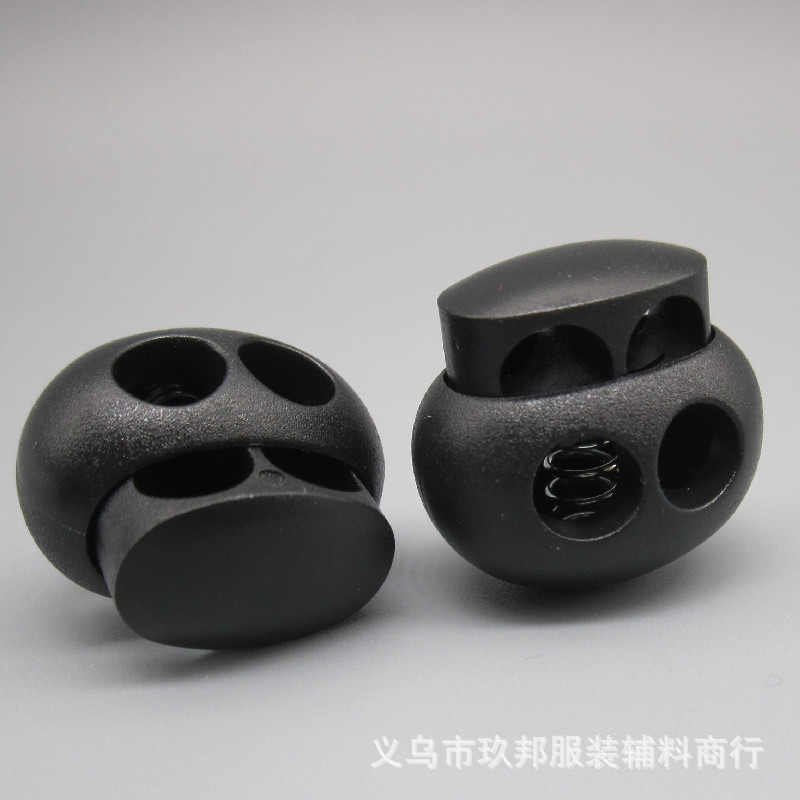 Spot supply ABS eye springs buckle round head plastic spring buckle…