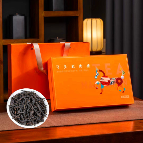 Maotiaoyan Rougui Wuyi Rock Tea Pit Valley Zhengyan High-Quality Fruit Aroma Da Hong Pao Mao Meat 250g Gift Box