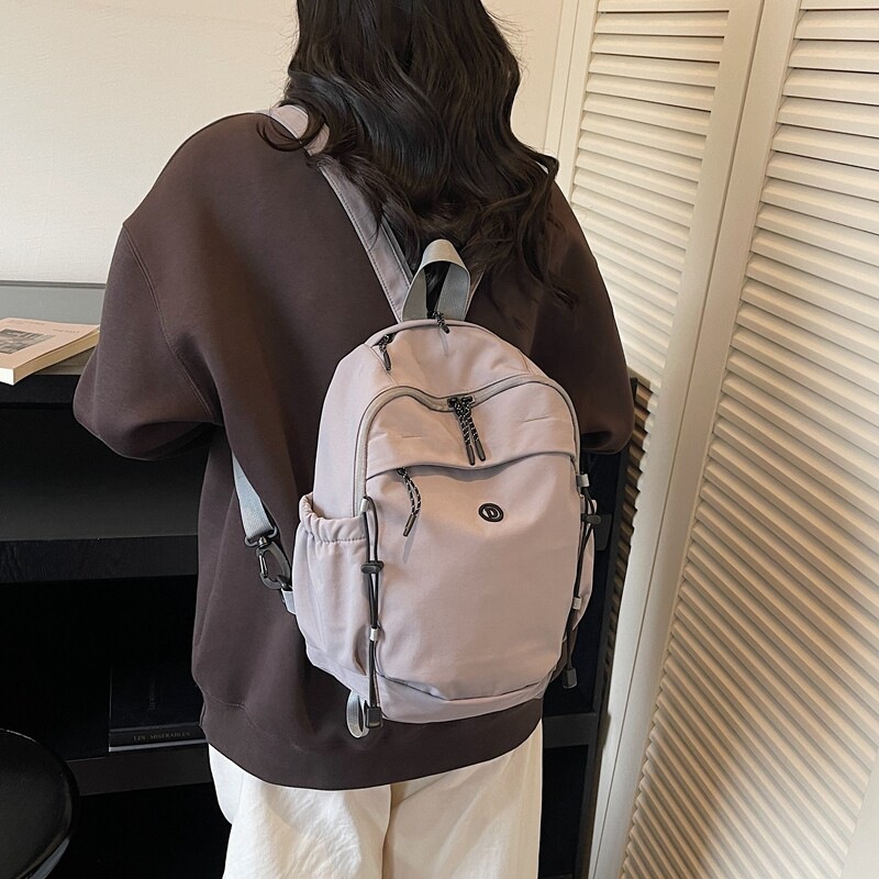 2026 mochila para viajar, mochila casual para mujeres, mochila al aire libre, estudiantes de clase, viaje de gran capacidad, nuevo estilo
