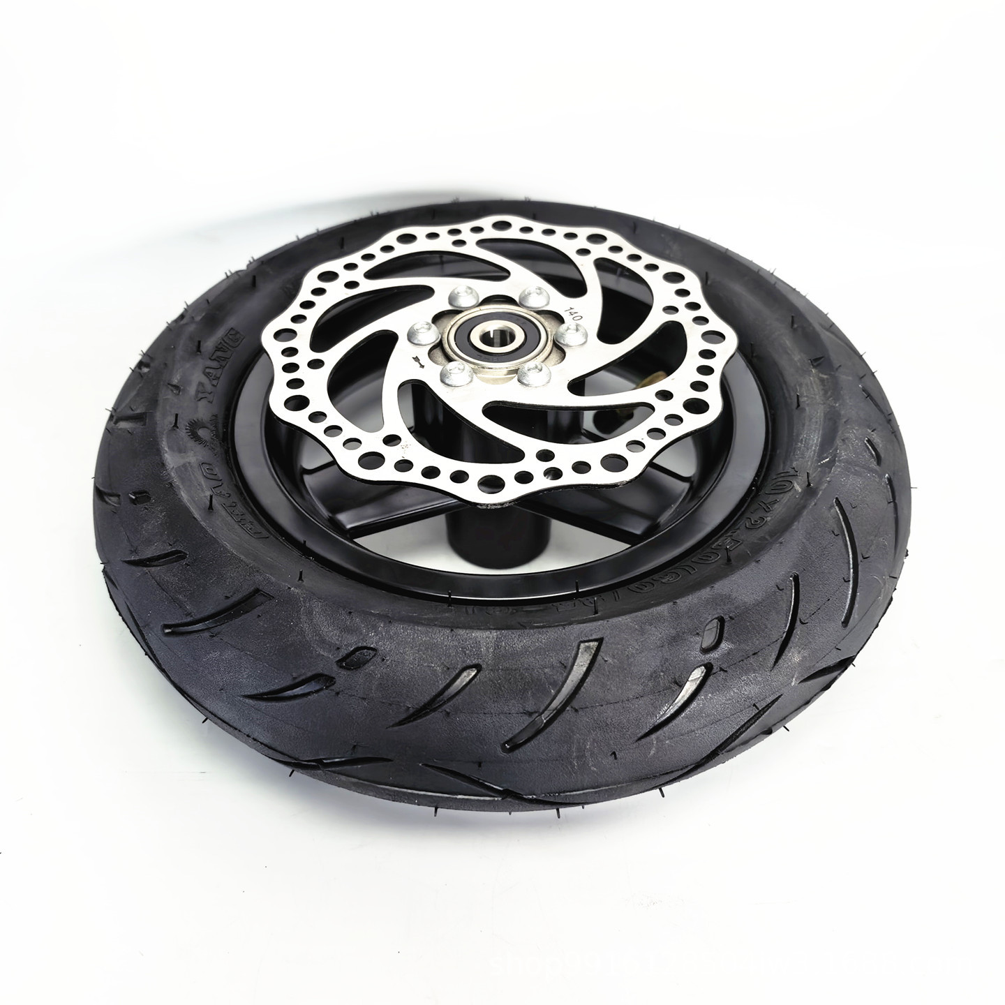 Chaoyang Tires 10inch Electric Scooter Replacement Inflatable Tire Wheel Assembly 10x2.50 Inner and Outer Tire Complete Wheel