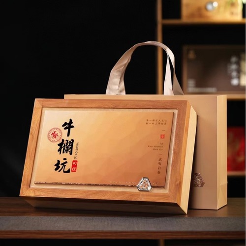 Wuyi Mountain Rock Tea Ma Tou Rock Rou Gui Tea Leaf Gift Box Ni Lan Keng Rou Gui Tea Leaf Tea Gift Box Handover Gift Box