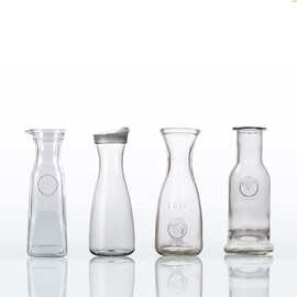 批发500ml1000ml大口径玻璃牛奶瓶果汁瓶巴西奶瓶玻璃冷水壶
