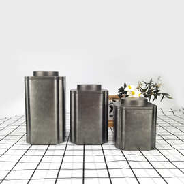 大号梅花罐马口铁茶叶包装铁罐通用金属铁盒创意铁罐现货空盒