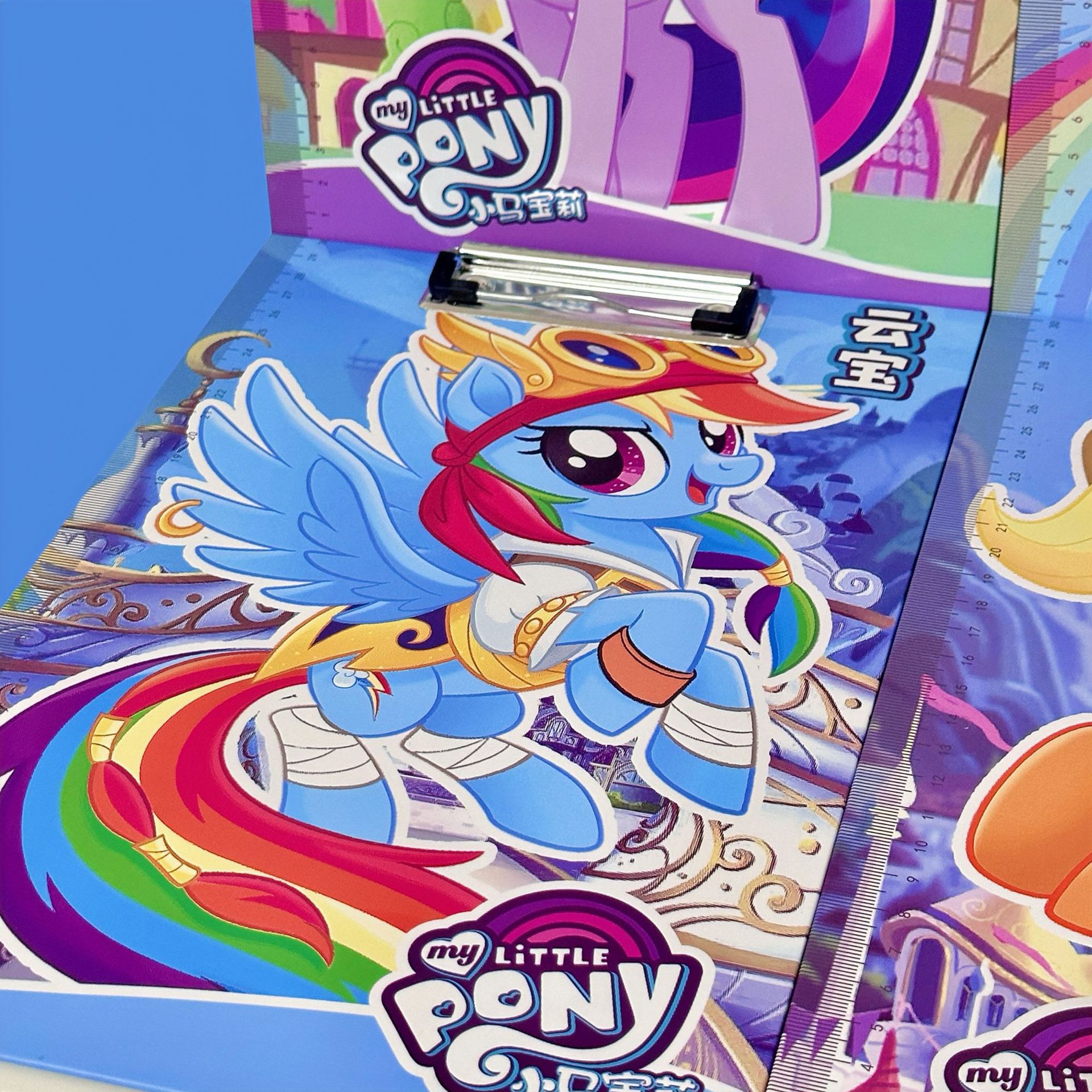 Clip de cartón de papel lindo pony de alto valor de dibujos animados creativos zapatos de estudiantes punto medio semestre regalo de aprendizaje papelería