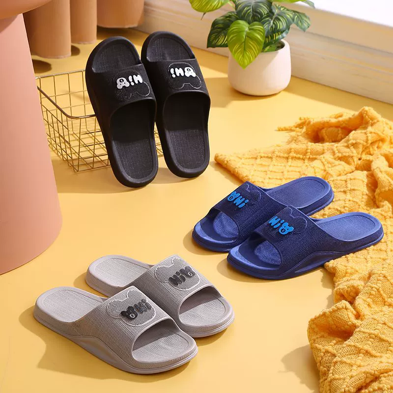 Slide, summer slippers for beloved, non-slip deodorized footwear