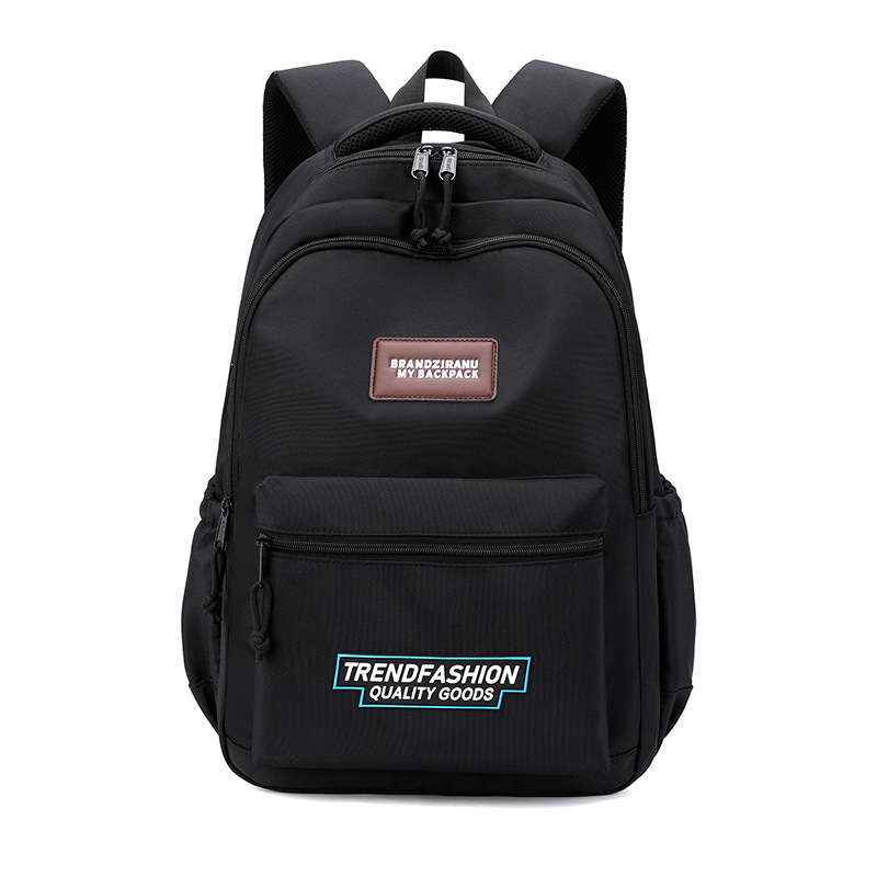 Mochila de pescado natural universitaria de alta capacidad para estudiantes de secundaria primaria simple y de alto valor facial para estudiantes de primaria de grado 3 - 6