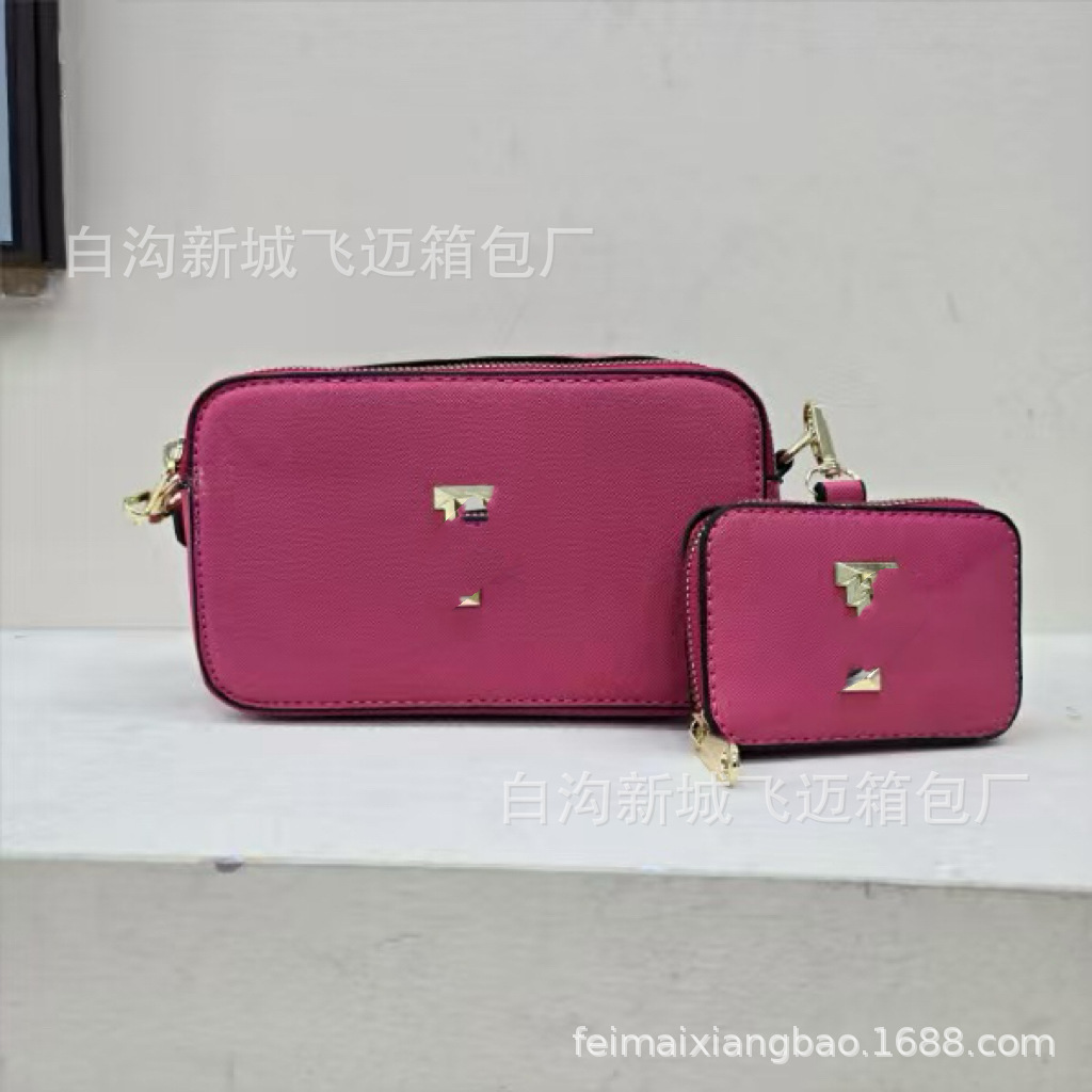 대외 무역 국경 카메라 가방 2024 유럽과 미국의 새로운 패션 레저 통근 메신저 가방 인기 편지 숄더백 조수