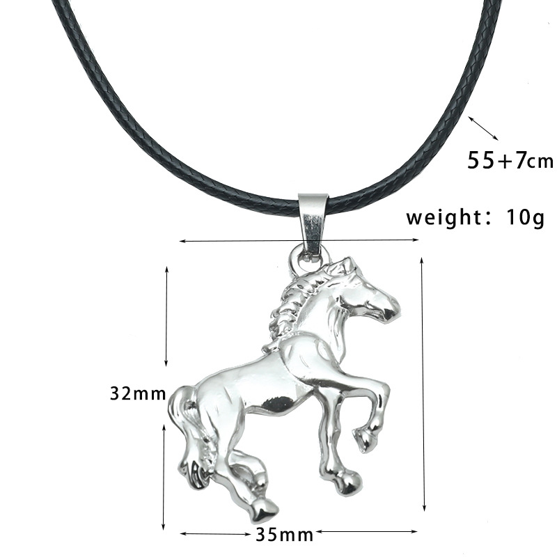 Wholesale Jewelry Fashion Pegasus Titanium Steel Necklace Nihaojewelry
