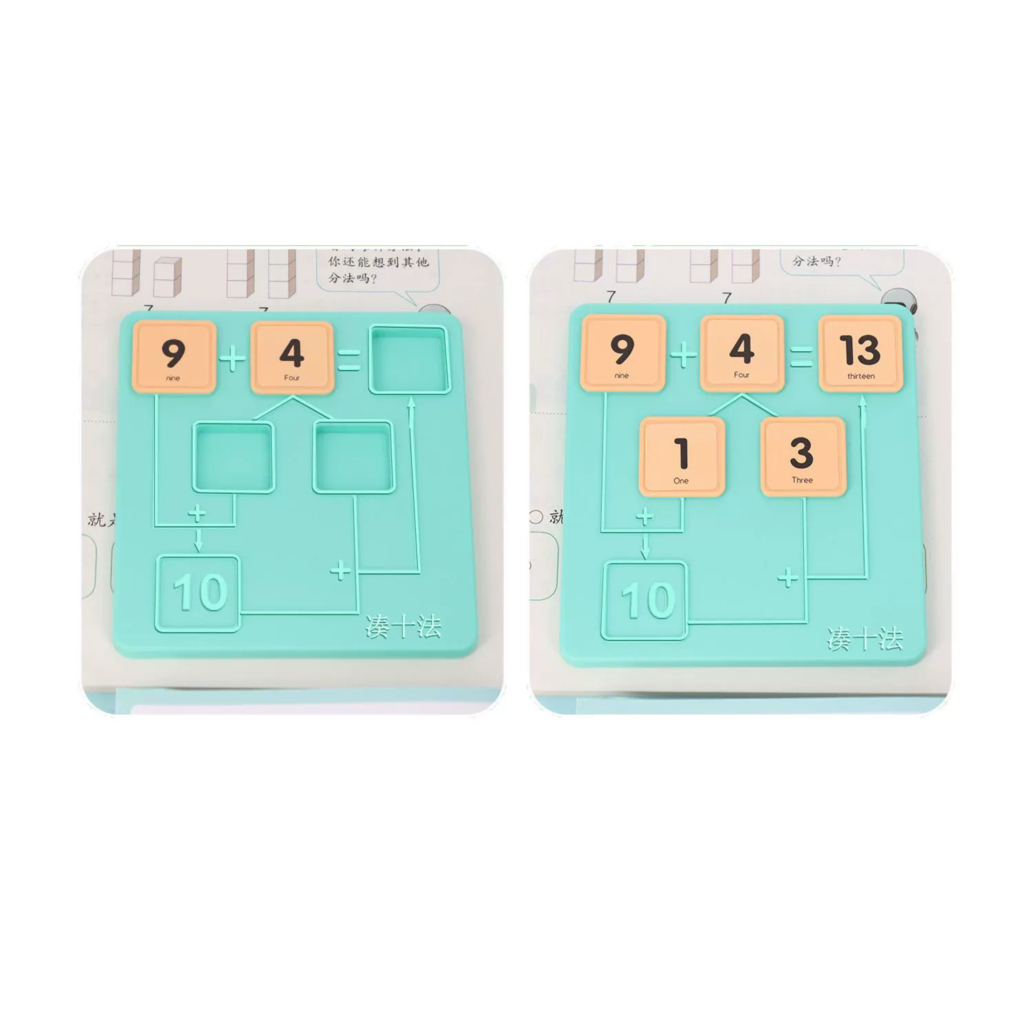 Complete set of training tools for primary school students to add and subtract thinking
