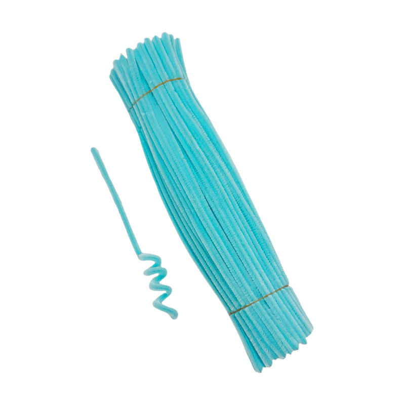 Cifrado [6mm Twisted stick] DIY tiras de lana de colores material hecho a mano de los niños ramo de terciopelo de dinosaurio lana Raíz de lana tiras