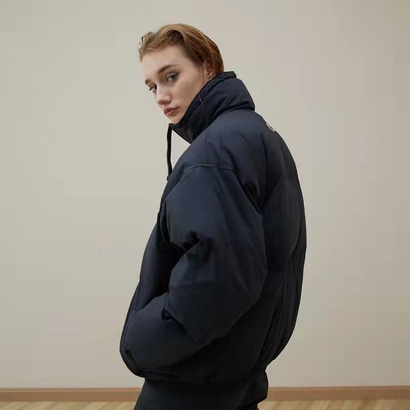 Abrigo de invierno mujer reflectante efecto láser moda urbana_voghion.com
