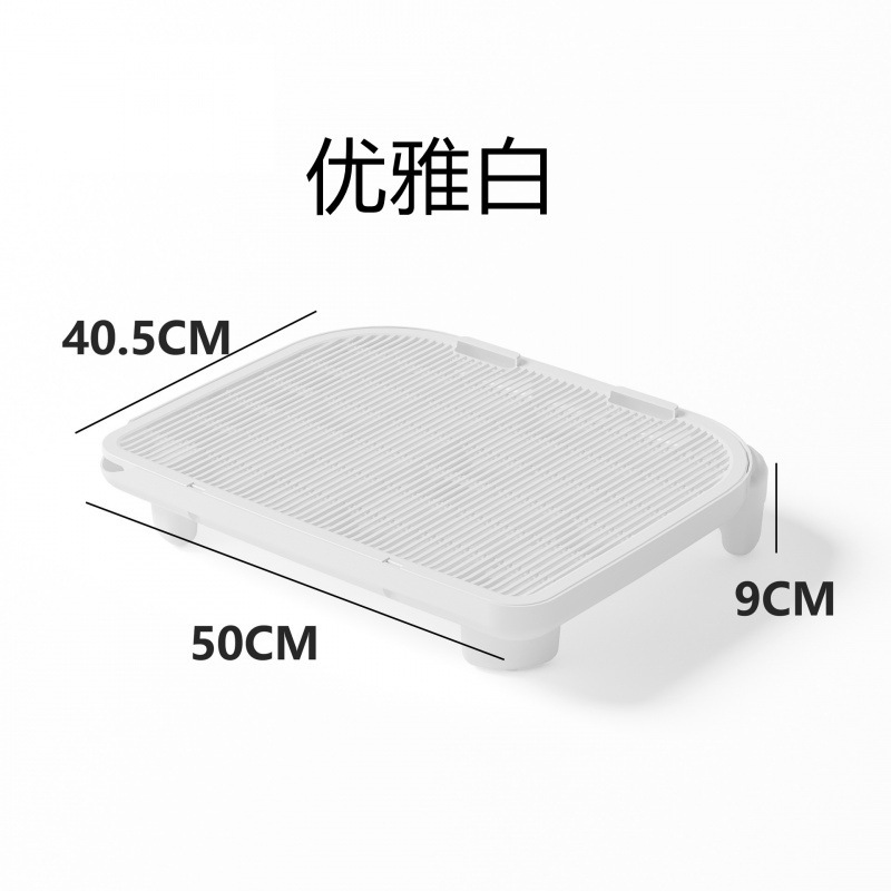 우아한 흰색 9CM 높이